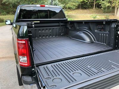 Clean truck bed