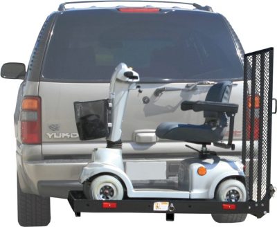 Vehicle with scooter carrier