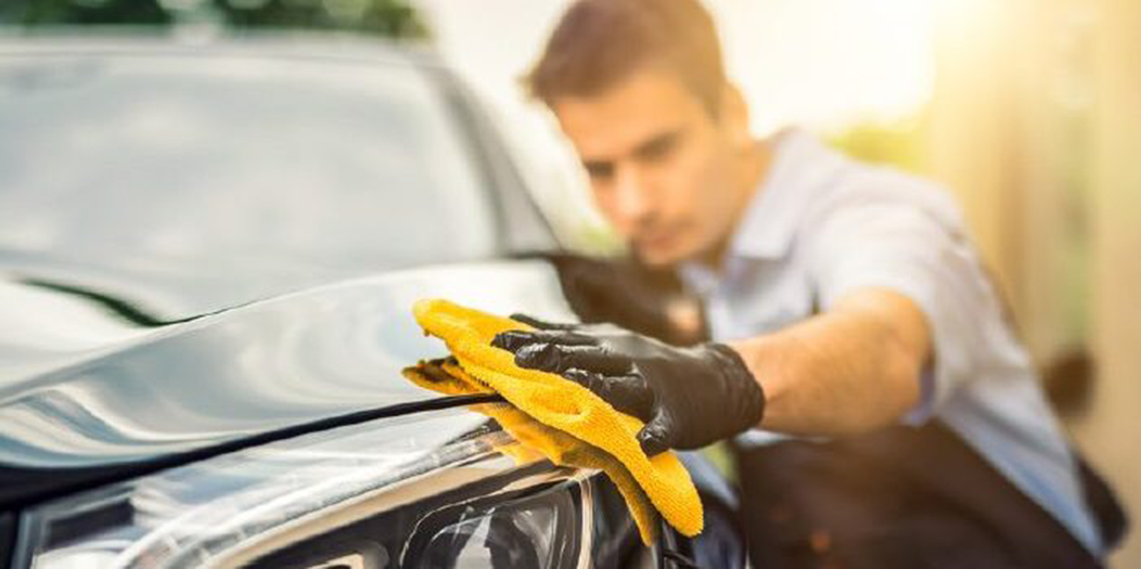 Professional car wash detail